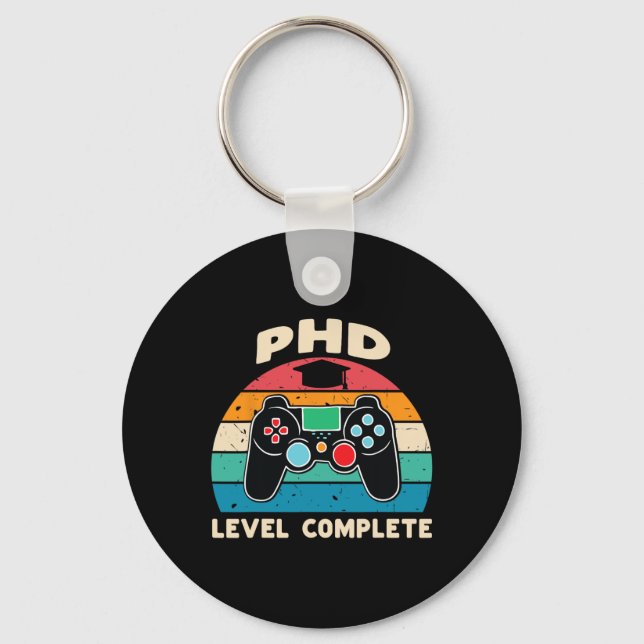 Llavero Phd Level Complete Doctorate Graduation Gift For H (Anverso)