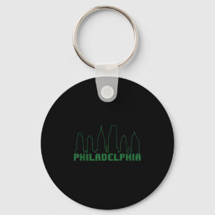 Llavero Philadelphia Skyline Downtown Cityscape