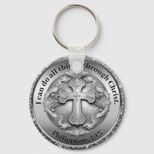 Llavero Philippians 4:13 Keychain