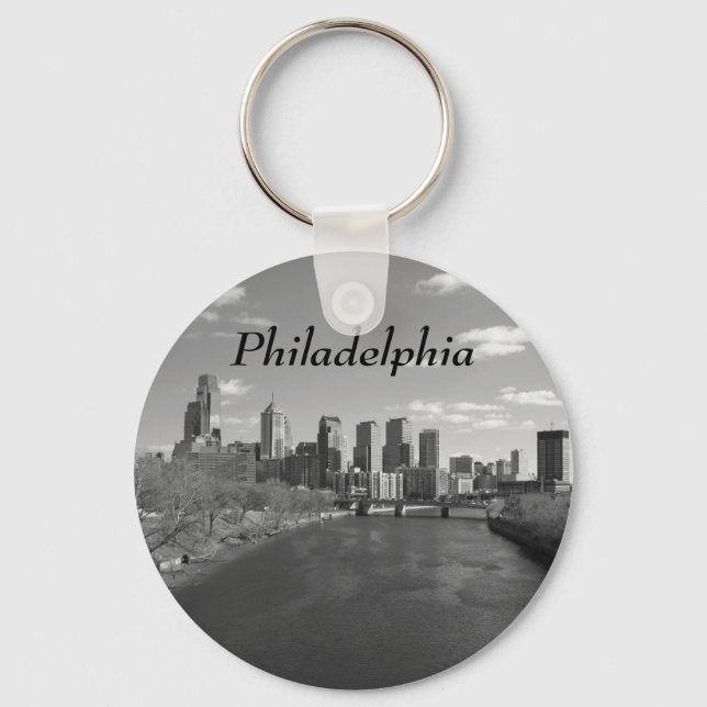 Llavero Philly b/w (Anverso)