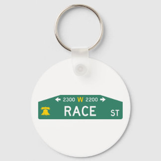 Llavero Philly Street Sign Poker Chip: For YOUR Address! 