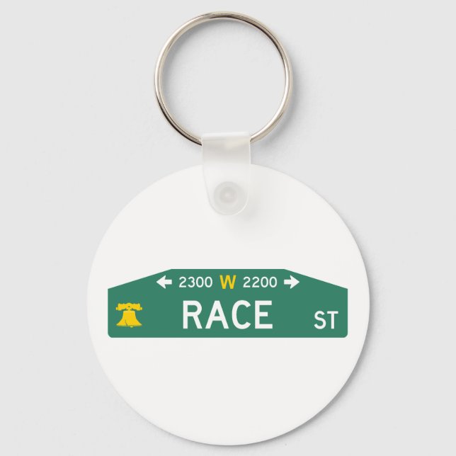 Llavero Philly Street Sign Poker Chip: For YOUR Address!  (Anverso)