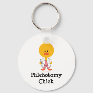 Llavero Phlebotomy Chick Keychain
