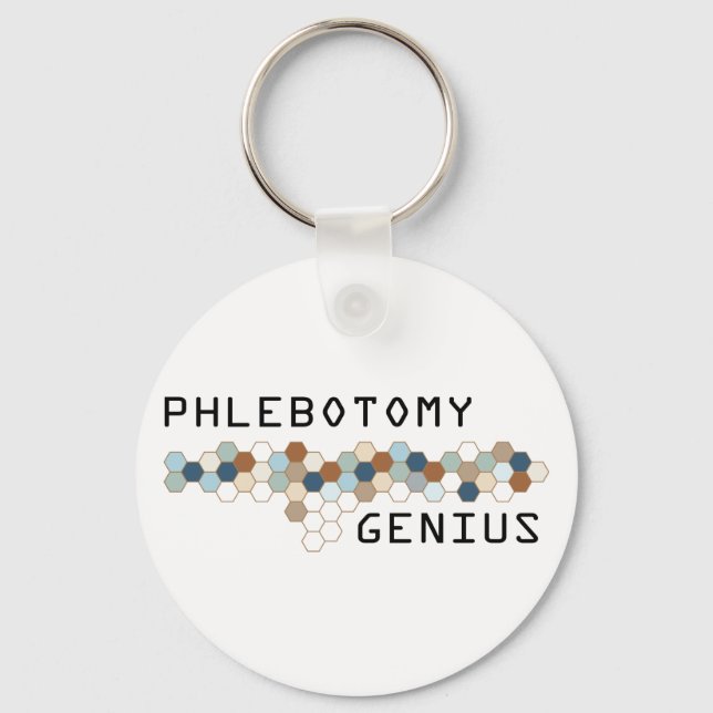 Llavero Phlebotomy Genius (Anverso)
