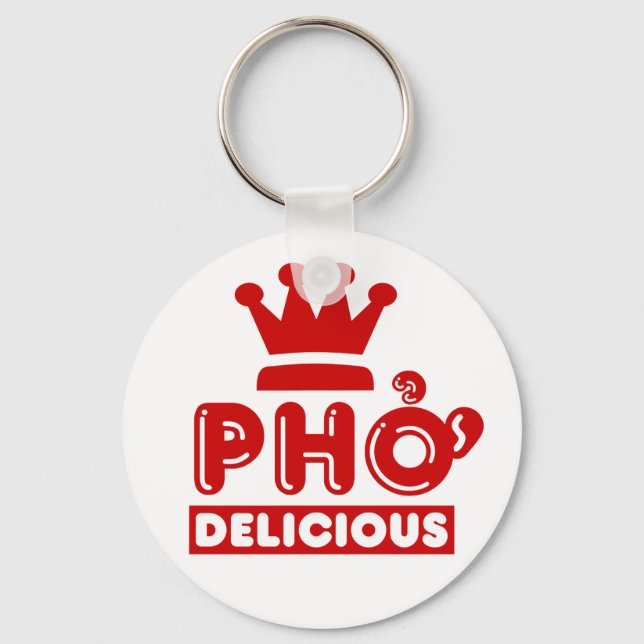 Llavero Pho King Delicious (Anverso)