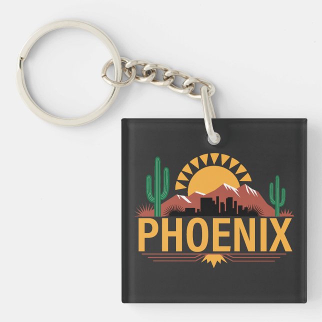 Llavero Phoenix Arizona (Frente)