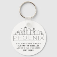 Phoenix, Línea Estilizada de Arizona | Lema Person