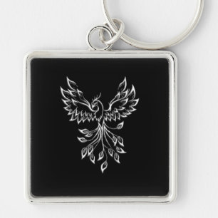Llavero Phoenix Rises en Negro
