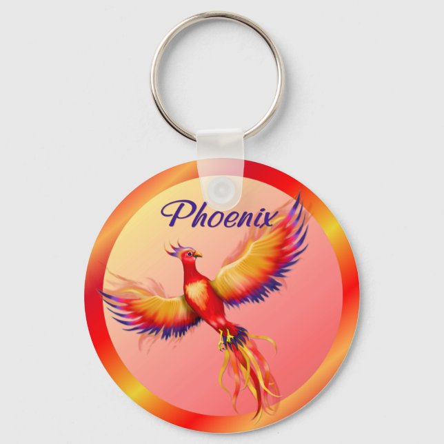 Llavero Phoenix Rising (Anverso)