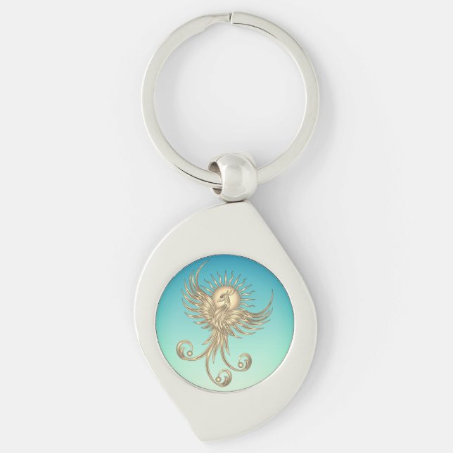 Llavero Phoenix Rising (Anverso)