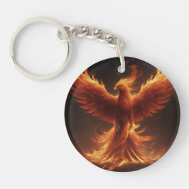 Llavero Phoenix Rising Acrylic Keychain