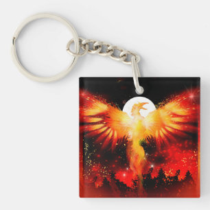 Llavero Phoenix Rising Keychain