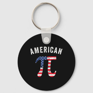Llavero Pi Day Bandera Americana matemática patriótica Ner