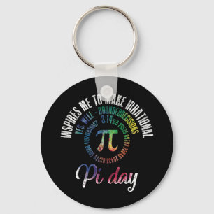 Llavero Pi Day Me Inspira Para Tomar Decisiones Irracional