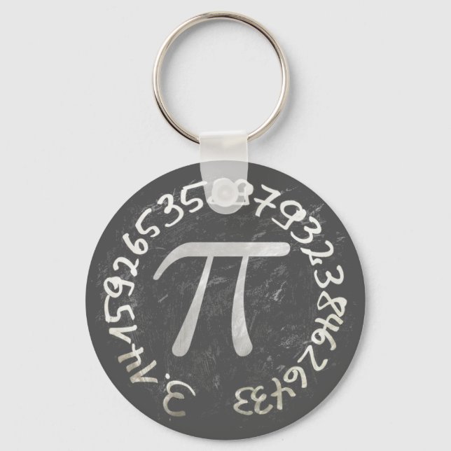 Llavero Pi Day PiDay Chalkboard Education (Anverso)