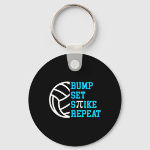 Llavero Pi Day Volleybyll Bump Set Spike Repetir Enseñanza
