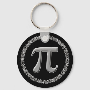 Llavero Pi en plata