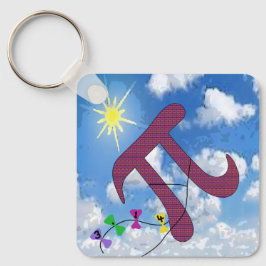 Llavero Pi in the Sky Keychain