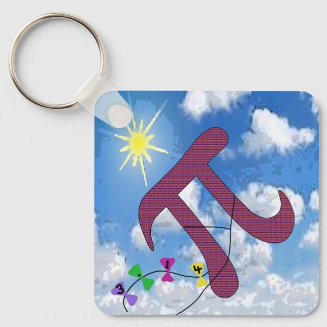Llavero Pi in the Sky Keychain (Anverso)
