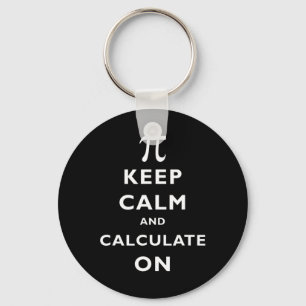 Llavero Pi Mantener La Calma Y Calcular En Pi Day 314 Math