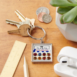 Llavero Pi Shop Keychain