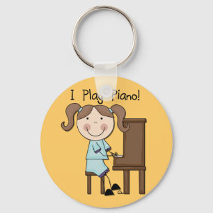 Llavero Piano - camisetas y regalos femeninos