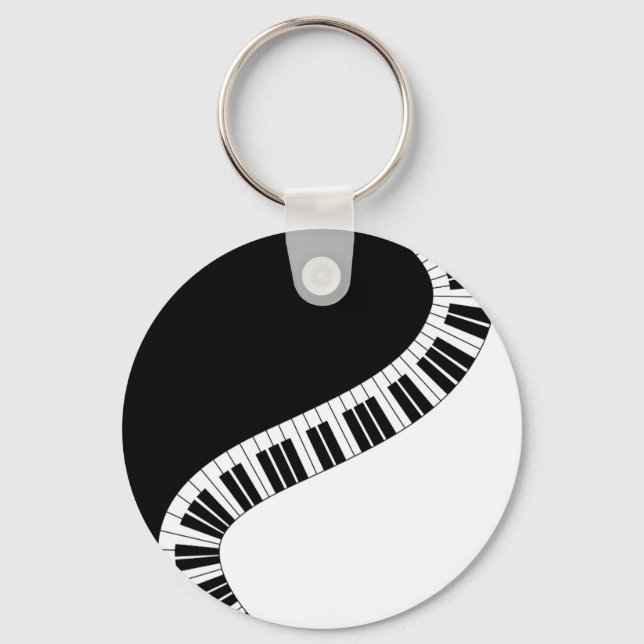 Llavero Piano Keyboard Musical Keychain (Anverso)