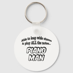 Llavero Piano Man - Superhéroe musical