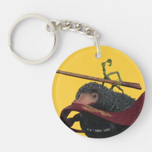 Llavero Pickett & Teddy With Wand and Tie