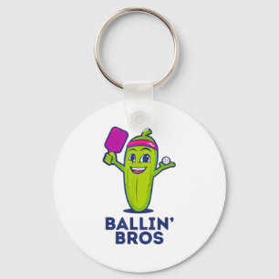 Llavero Pickle Ballin’ Bros - Regalos Amigos, Hermanos O