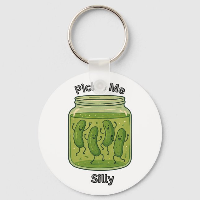 Llavero Pickle Me Silly Keychain (Anverso)
