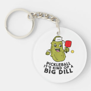 Llavero Pickleball es una especie de foto de un gran dill 