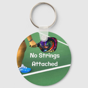 Llavero Pickleball Gracioso Sin Cadenas Acompañadas
