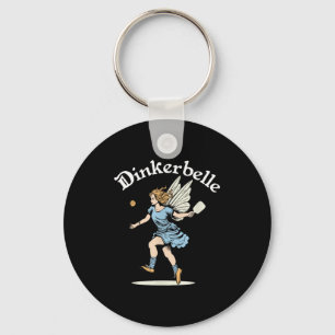 Llavero Pickleball hada vintage divertida dinkerbelle muje