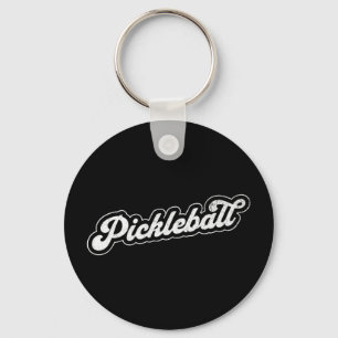 Llavero Pickleball Vintage Retro