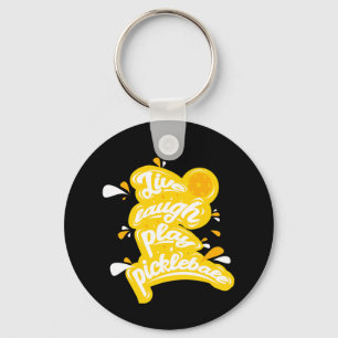 Llavero Pickleball - Vive Ríe Juega Pickleball