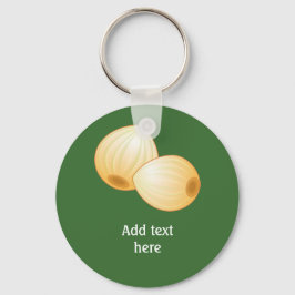 Llavero Pickled y sabroso - bocadillo de cebolla con tu te