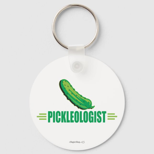 Llavero Pickleólogo gracioso (Anverso)