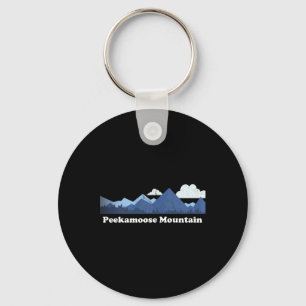 Llavero Pico de la montaña Peekamoose Bygger Nueva York Ny