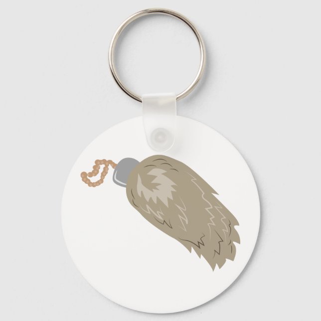 Llavero Pie de conejo (Anverso)