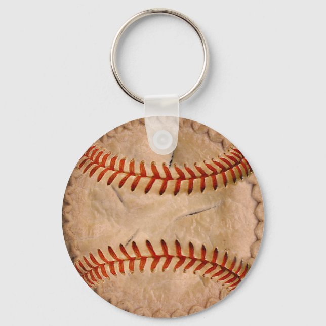 Llavero Pie de manzana de béisbol (Anverso)