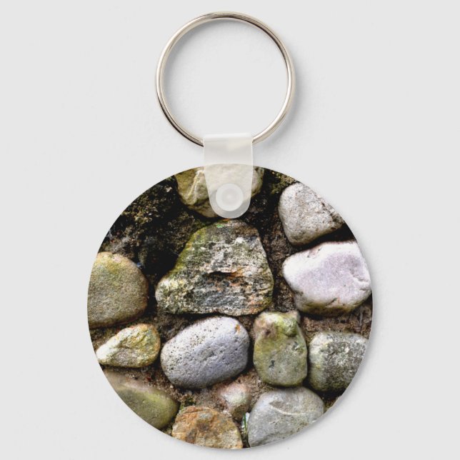 Llavero Piedra de campo, rocas, piedra angustiada, piedra  (Anverso)