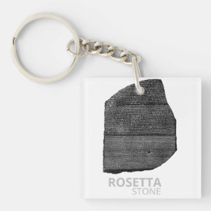 Llavero Piedra Rosetta: Lenguaje jeroglífico del antiguo E