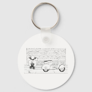 Llavero Piel de la vespa