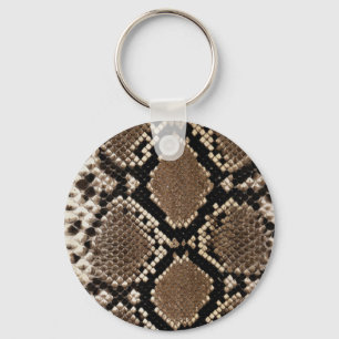 Llavero Piel Diamond Back Rattlessnake