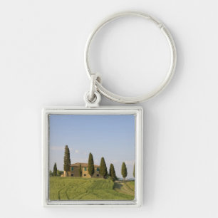 Llavero Pienza, Val d'Orcia, provincia de Siena, Toscana,