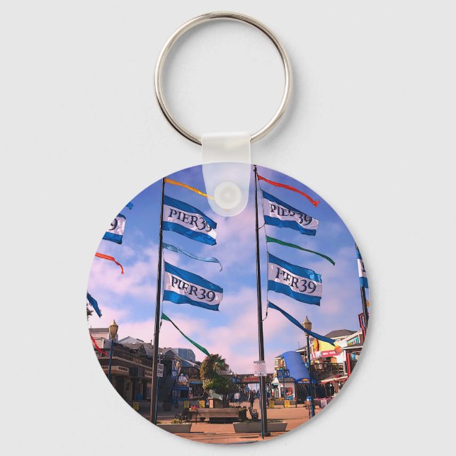 Llavero Pier 39 Estatua de León del Mar #3 Keychain (Anverso)