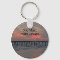 Pier y puesta de sol - Isla de roble, NC