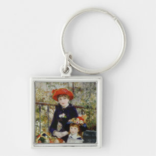 Llavero Pierre A Renoir Dos hermanas o en la terraza