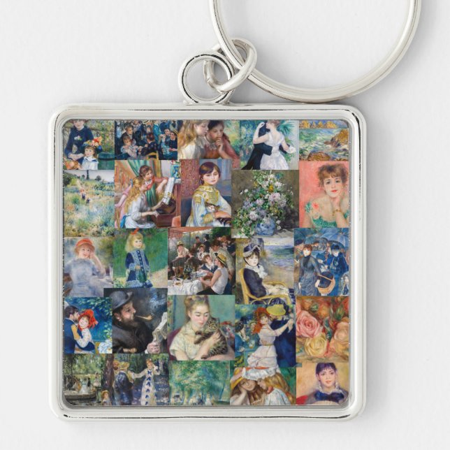 Llavero Pierre-Auguste Renoir - Obra maestra (Frente)
